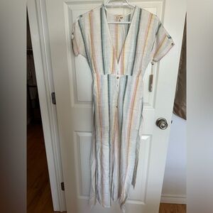 Billabong jumpsuit 100% cotton